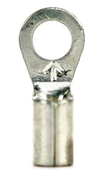 16-14 AWG Non-Insulated Ring Terminal #6 Stud PK1000