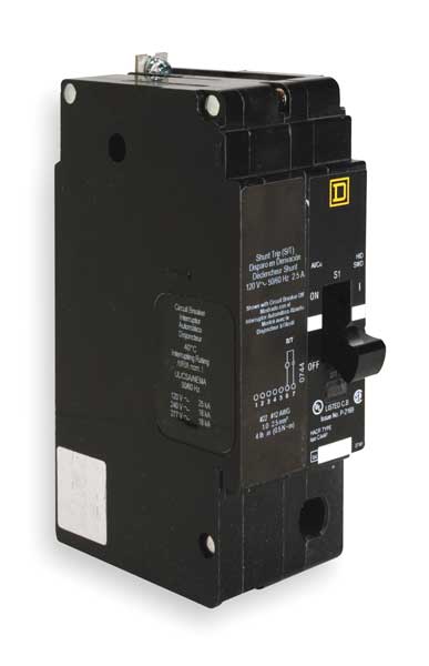 Miniature Circuit Breaker, 40 A, 277V AC, 1 Pole, Bolt On Mounting Style, EDB Series