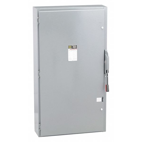 Nonfusible Safety Switch, Heavy Duty, 600V AC, 3PST, 400 A, NEMA 1