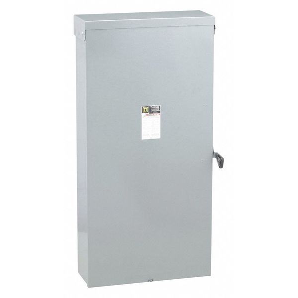 Fusible Safety Switch, General Duty, 240V AC, 3PST, 600 A, NEMA 3R