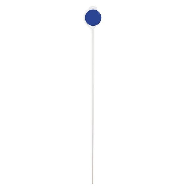 Reflective Marker, Blue/Wh, 48 H, PK10