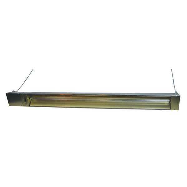 Electric Infrared Heater, Ceiling, Suspended, 304 Stainless Steel