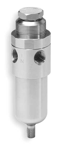 Filter/Regulator, 6.25 In. H, 1.56 In. W
