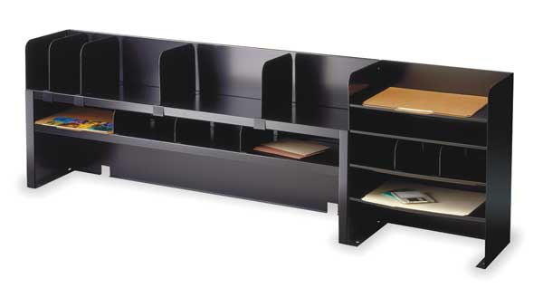 Desktop Organizer, 58-1/4 In W, 15 Comp