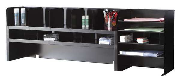 Desktop Organizer, 58-1/4 In W, 15 Comp