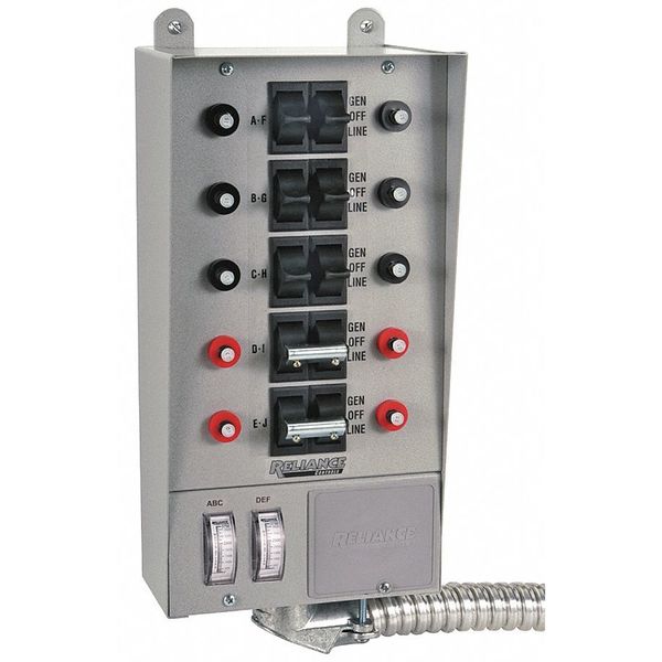 Manual Transfer Switch, 60A, 125/250V