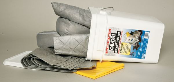 Sorbents, 5 gal. Universal Absorbed, White, Polyethylene