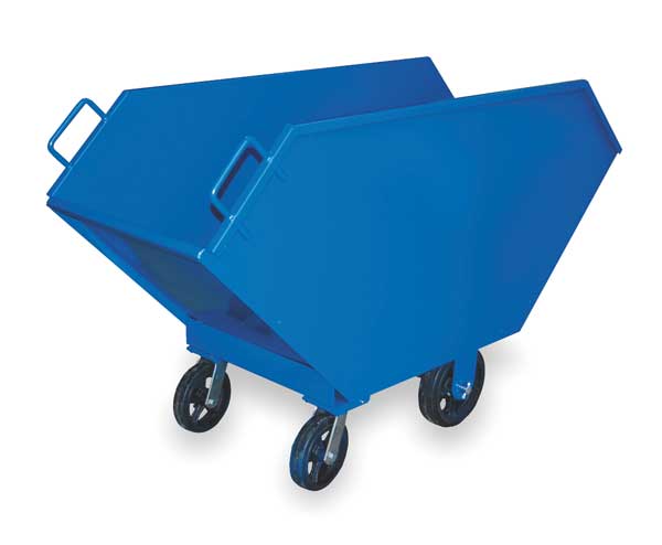 Hopper, 5/8 cu. yd., 1500 lb., 68 x 39 In.