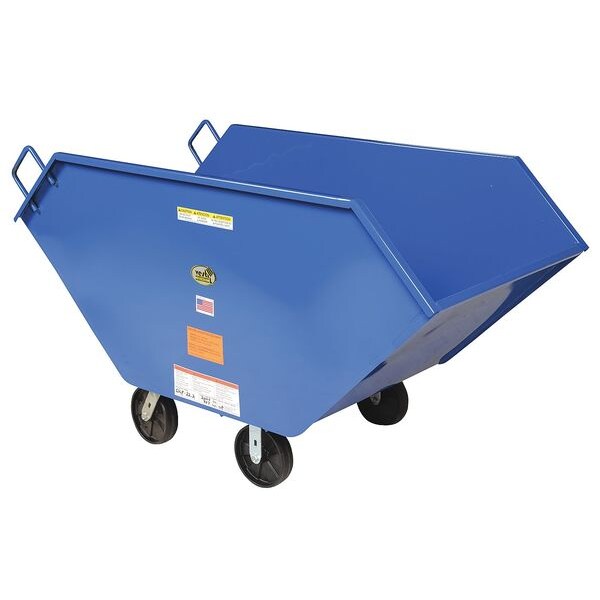 Hopper, 13/16 cu. yd., 2000 lb., 68 x 39 In