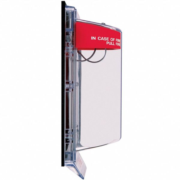 Pull Station Guard, Flush, 3-3/16inD