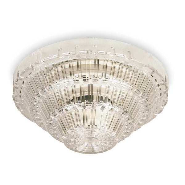 Smoke Detector Guard, Polycarbonate, Flush