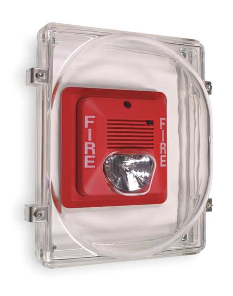 Audible and Strobe Guard, Flush, 4inD