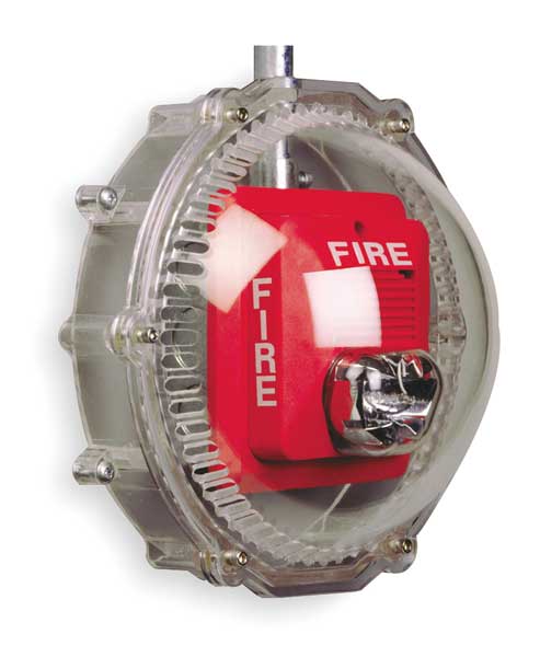 Audible and Strobe Guard, Surface, 4-1/2D