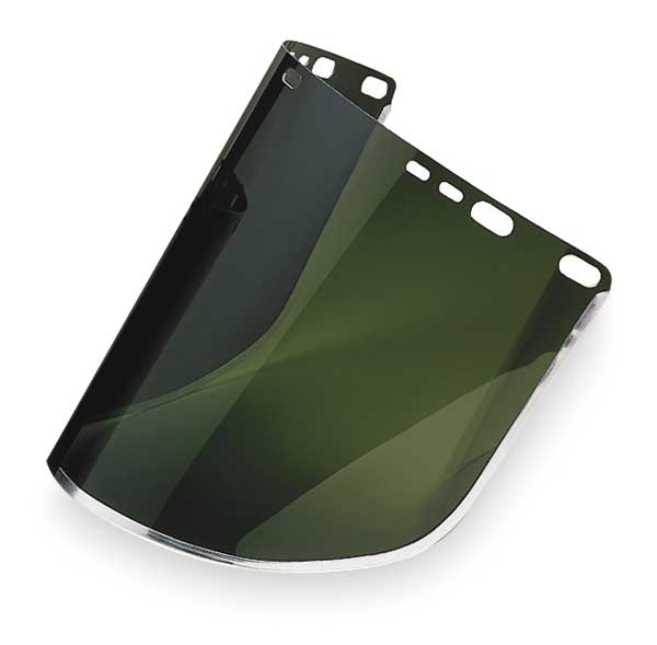 Acetate Face Shield 8x15.5 MD GRN Reusable Face Protect