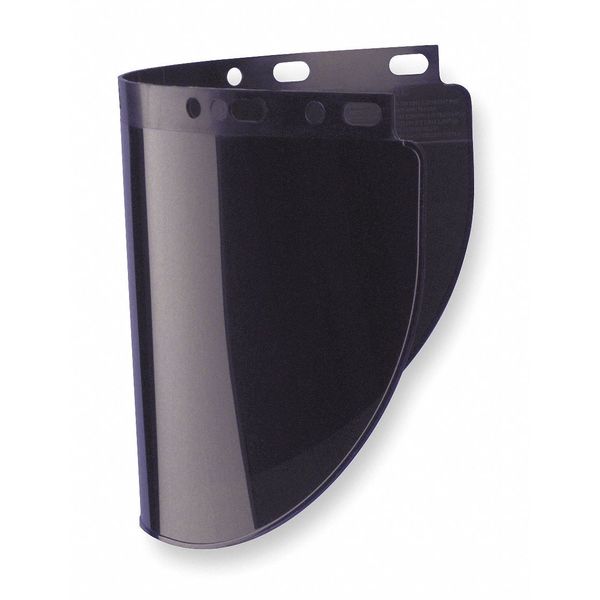Faceshield Visor, Prpinate, 3IR, 8x16-1/2in