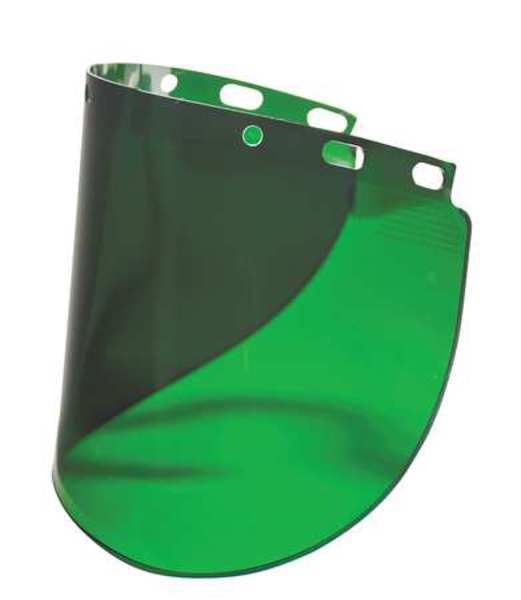 Faceshield Visor, Prpinate, 3IR, 8x16-1/2in