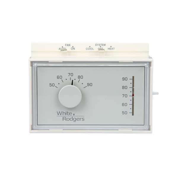 Standard Mechanical Thermostats, 1 H 1 C, Hardwired, 24VAC