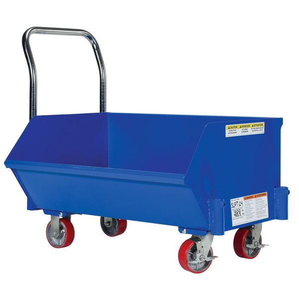 Hopper, Low-Profile, 1/4 cu. yd., 1000 lb.