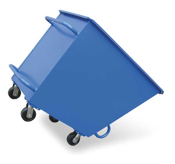 Hopper, 1-1/2 cu. yd., 2000 lb., 64 x 46 In
