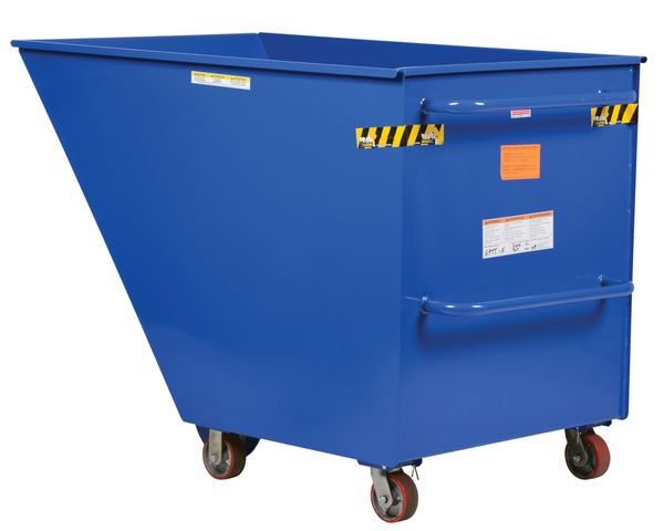 Hopper, 1-1/2 cu. yd., 2000 lb., 64 x 46 In