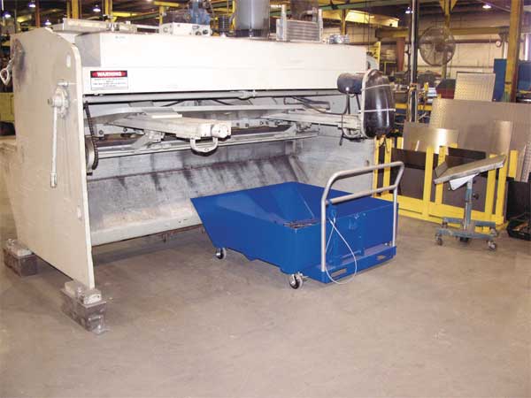 Hopper, Low-Profile, 1/2 cu. yd., 2000 lb.