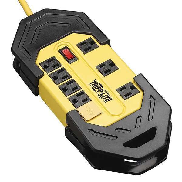 Outlet Strip, 15A, 8 Outlet, 25 ft