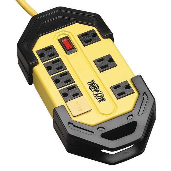 Outlet Strip, 15A, 8 Outlet, 12 ft
