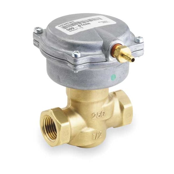 Valve And Actuator, Pneumatic, Pipe 1/2 In