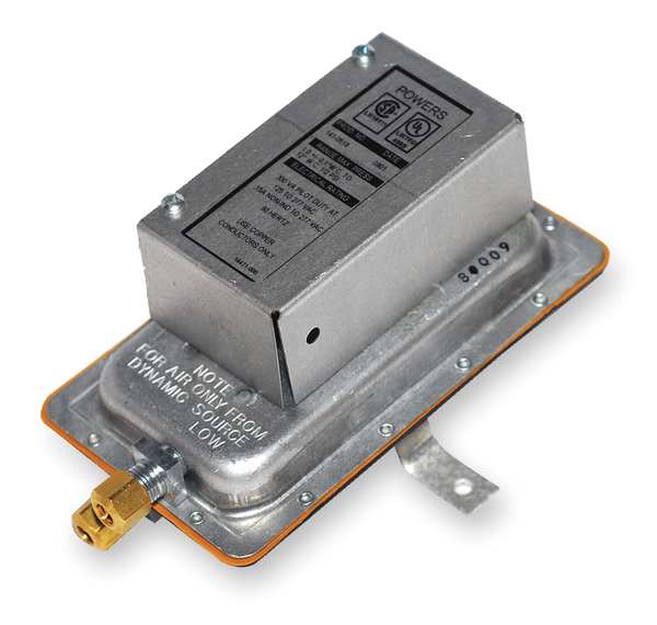 Airflow Switch, Auto Reset, SPDT