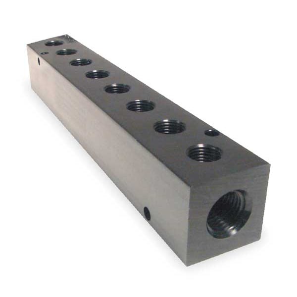 Manifold, Metal, NPT, 7-3/8 In. L