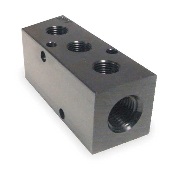 Manifold, Metal, NPT, 2-1/2 In. L