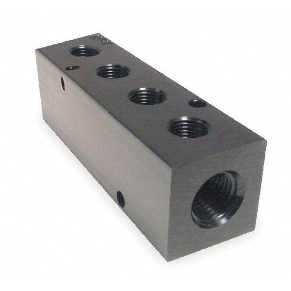 Manifold, Metal, NPT, 3-7/8 In. L