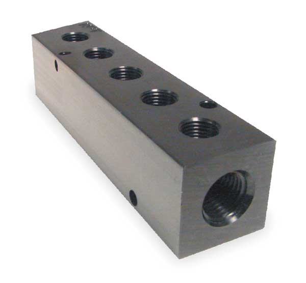 Manifold, Metal, NPT, 4-3/4 In. L