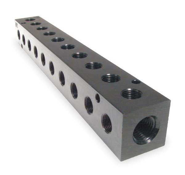 Manifold, 90, Metal, NPT, 1/2 In.