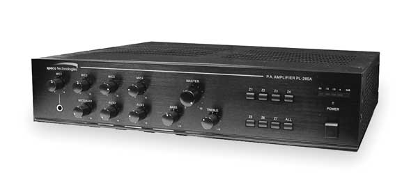 Amplifer, 260W, 7-zone