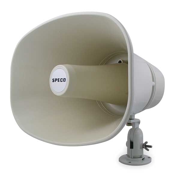 Horn, Weatherproof, 11 x 8 In, 30W