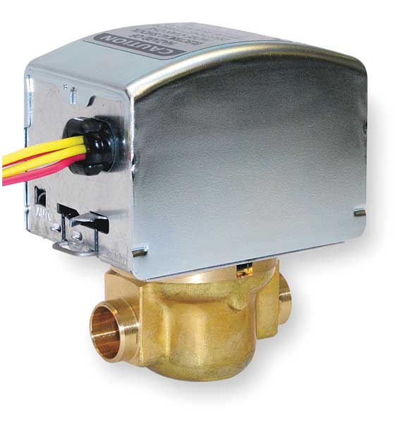 Zone Valve, Sweat, Sz ID 3/4In