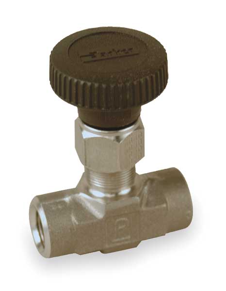 Needle Valve, Straight, 316 SS, 1/4 In.