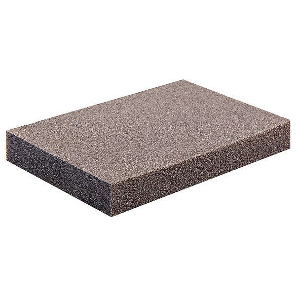 Sanding Sponge, Fin, 4x2-3/4x1/2 In