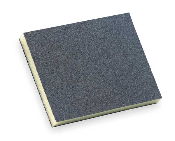 Sanding Sponge, X Med., 4.75x3.75x1/2 In