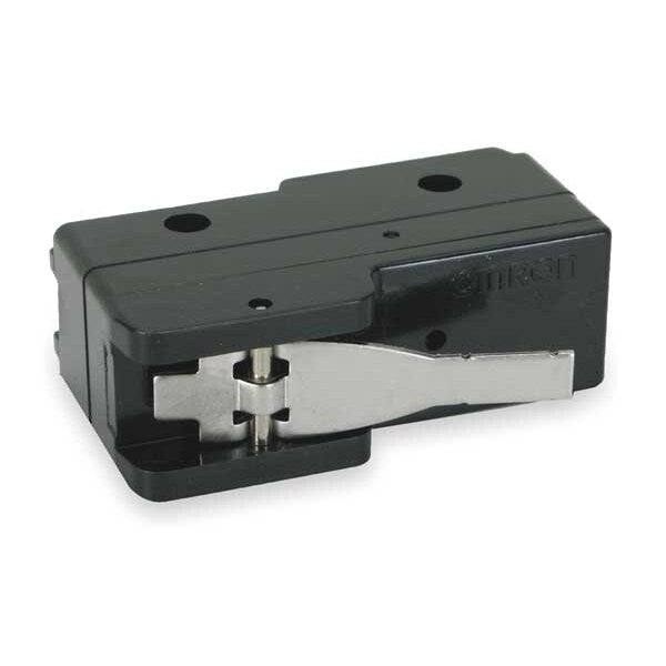 Industrial Snap Action Switch, Hinge, Lever, Short Actuator, SPDT, 20A @ 480V AC Contact Rating