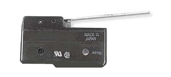 Industrial Snap Action Switch, Hinge, Lever Actuator, SPDT, 20A @ 480V AC Contact Rating