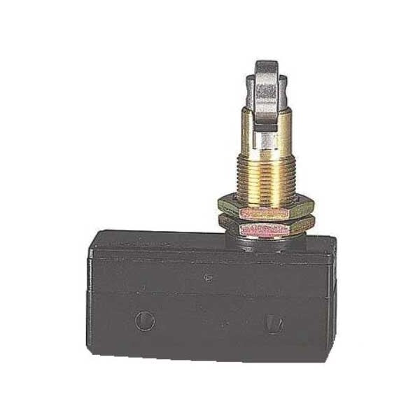 Industrial Snap Action Switch, Cross Roller, Panel Mount, Plunger Actuator, SPDT