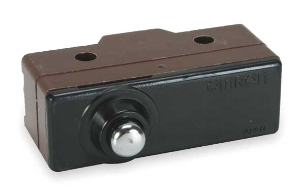 Industrial Snap Action Switch, Plunger, Short Actuator, SPDT