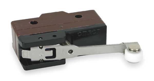 Industrial Snap Action Switch, Hinge Roller, Lever Actuator, SPDT