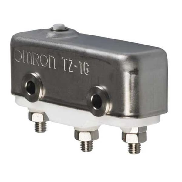 Industrial Snap Action Switch, Pin, Plunger Actuator, SPDT, 1A @ 240V AC Contact Rating