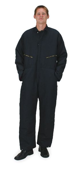 Coverall, Chest 59In., Navy