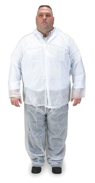 Disposable Pants , 2XL/3XL , White , polypropylene , Elastic Waist