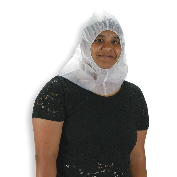 Disposable Hood, White, Universal, PK100