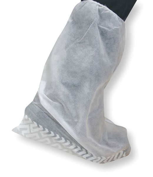 Boot Covers, Universal, White, Polypropylene, Elastic